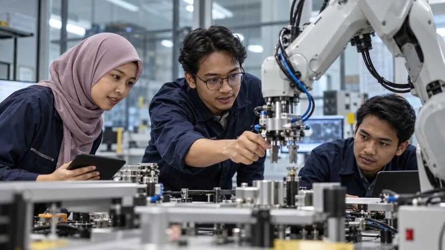 Ilustrasi janaan AI berkaitan Lawatan China Hasilkan Potensi Pelaburan RM28 Bilion, Pelaksanaan Kini Jadi Ujian