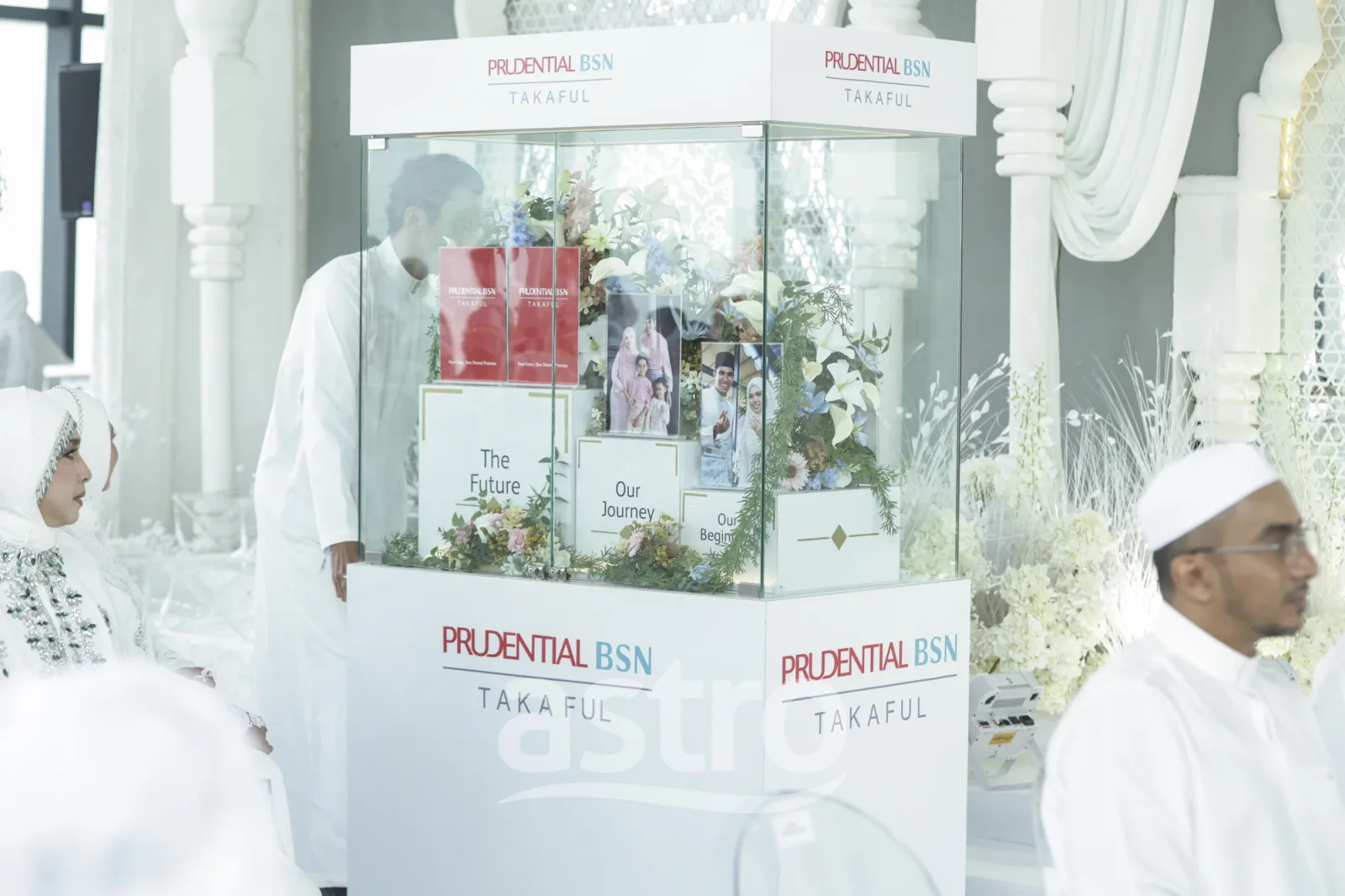 Hantaran di majlis pernikahan Syed Saddiq dan Bella Astillah